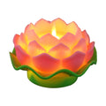 Lotus Flower Night Light Battery Operated Buddha Table Lamps Romantic Lotus Creative LED Electronic Candle for Buddha Home Decor