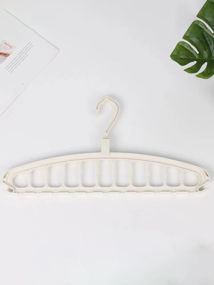 11 Hole Clothes Hanger Multifunctional Rotating Traceless Clothes Hanger Dormitory Home Bedroom Wardrobe Laundry Storage Artifac