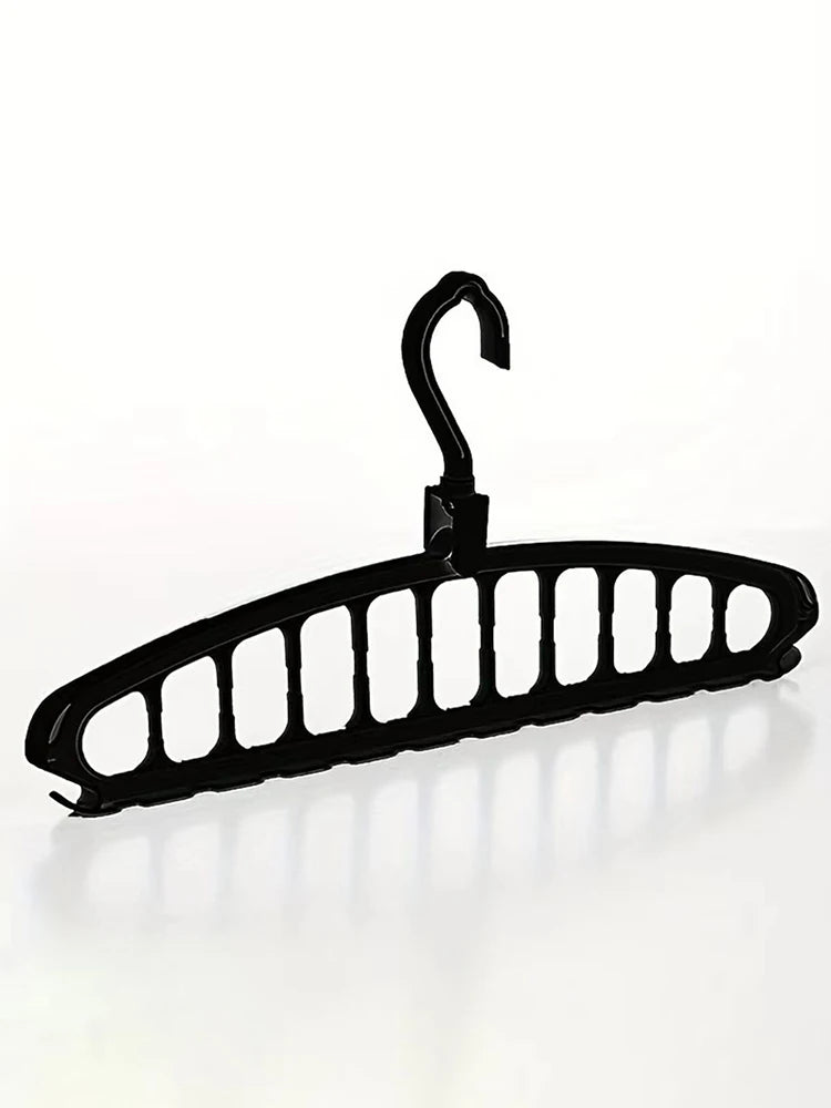 11 Hole Clothes Hanger Multifunctional Rotating Traceless Clothes Hanger Dormitory Home Bedroom Wardrobe Laundry Storage Artifac